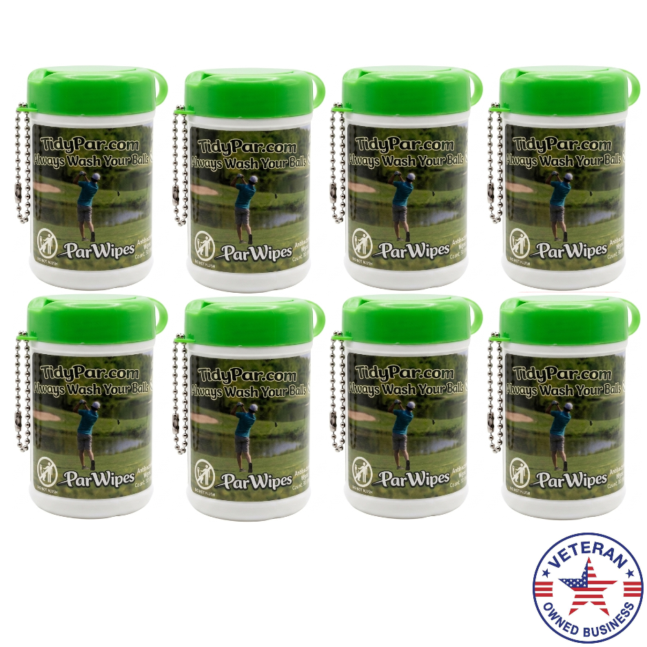 Green Tees ParWipes 8 Pack